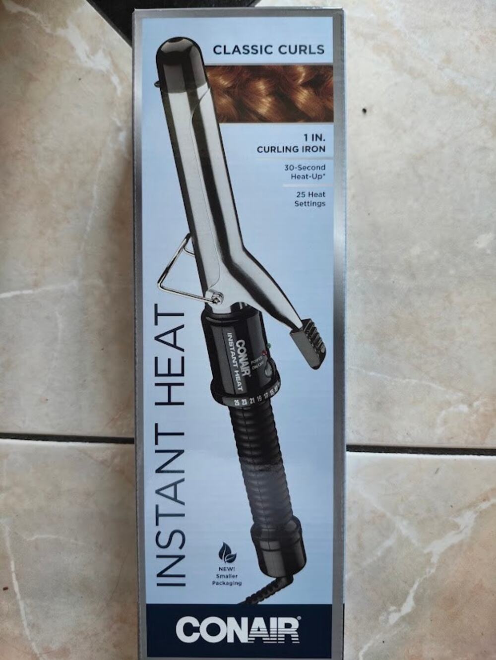 Conair Instant Heat 1¼" Curling Iron – Classic Curls – NEW IN BOX